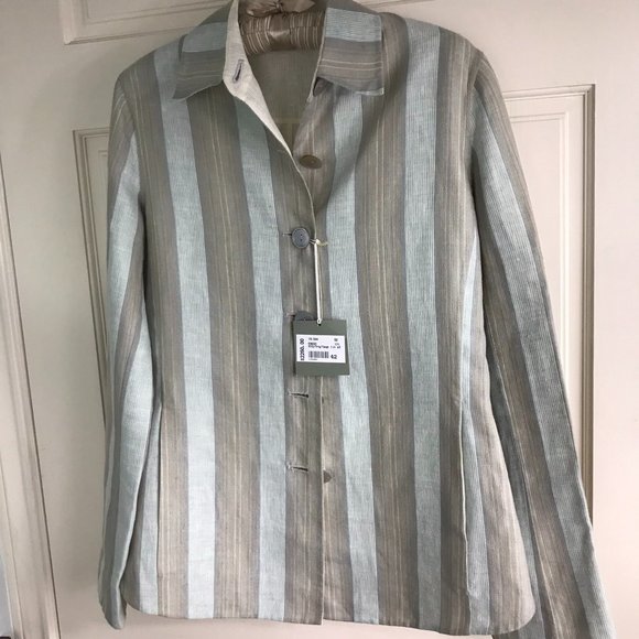 Giorgio's of Palm Beach - Classic Italian Linen Blazer 42 (M). Was $2250. NWT! - Picture 1 of 11